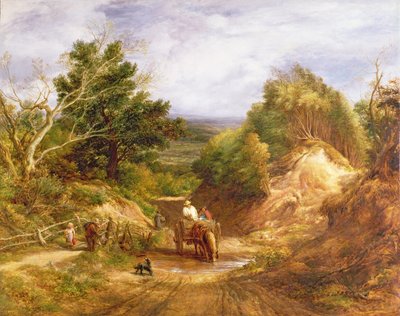 Cruzando el arroyo de John Linnell